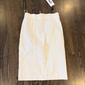 D&G Cream Pencil Skirt